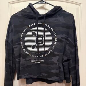 Orangetheory Fitness Black Camo Hoodie